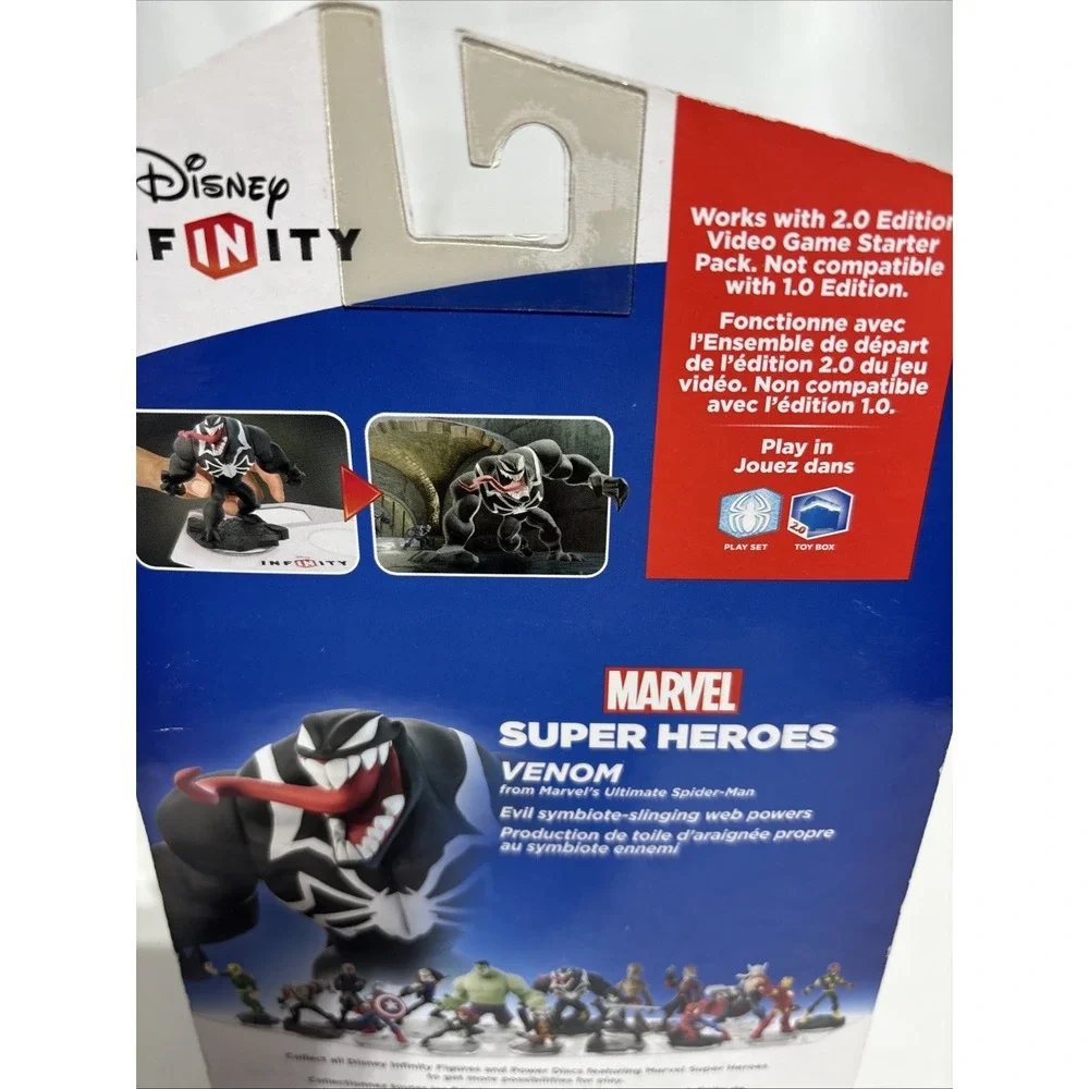 NEW Venom Disney Infinity 2.0 &‎ 3.0 Marvel Figure Xbox One 360 Wii U PS3 & PS4